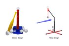 2 baseball tee ball stands for kid, which design is better?