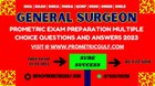 GENERAL SURGEON PROMETRIC EXAM ONLINE QUESTION BANK-2023