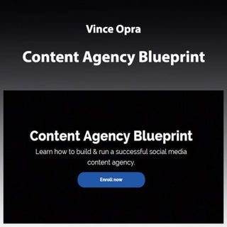 [Genkicourses.site] ✔️Vince Opra – Content Agency Blueprint ✔️ Full Course Download