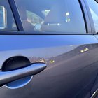 Trying to fix a tiny door ding dent