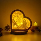 Cinderella - Paper Cut Heart Light Box File - Cricut File - 16x16cm - LightBoxGoodMan