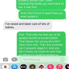 My mom gave my 4 month old son cows milk…